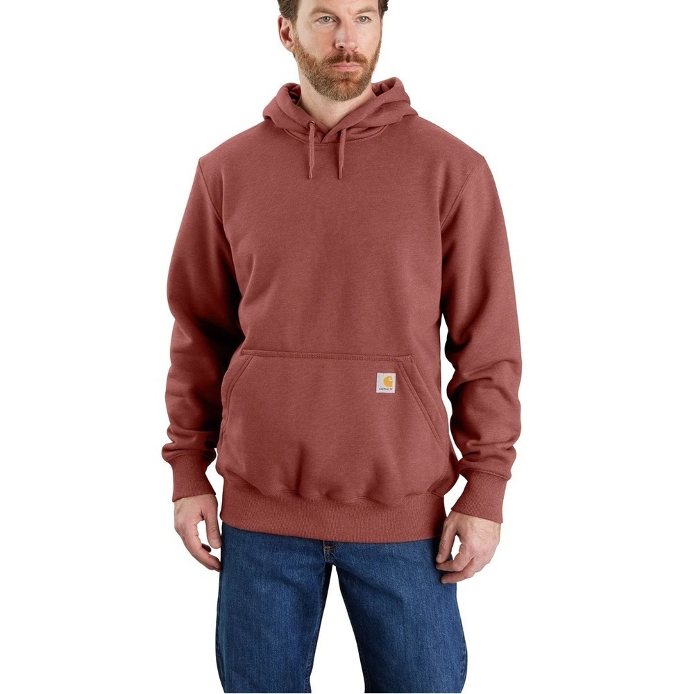 Carhartt Red Brownish Pullover Hoodie Men’s Size Large